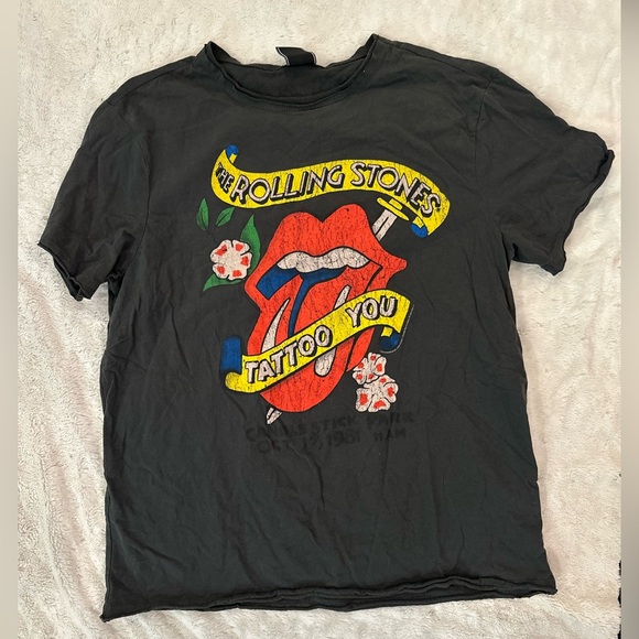 AMPLIFIED The Rolling Stones Retro Graphic Tee Shirt Unisex - Picture 2 of 10